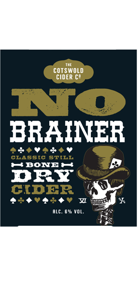 NO BRAINER CLASSIC dry 6% – Cotswold Cider Co
